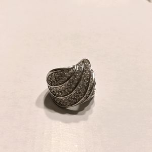 Stainless Steel CZ Ring